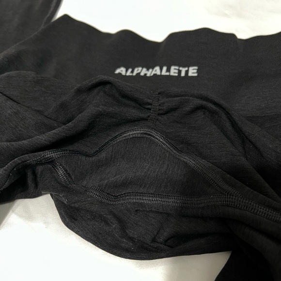 Alphalete Amplify Leggings in Black Marl - Picture 3 of 4